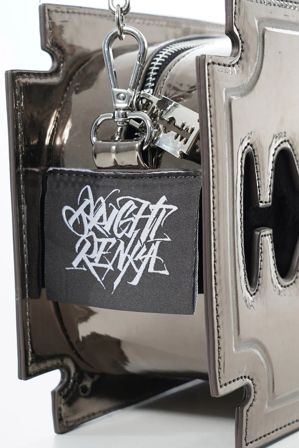 Moonlit Glow Razor Blade Purse [SILVER] - Image 6