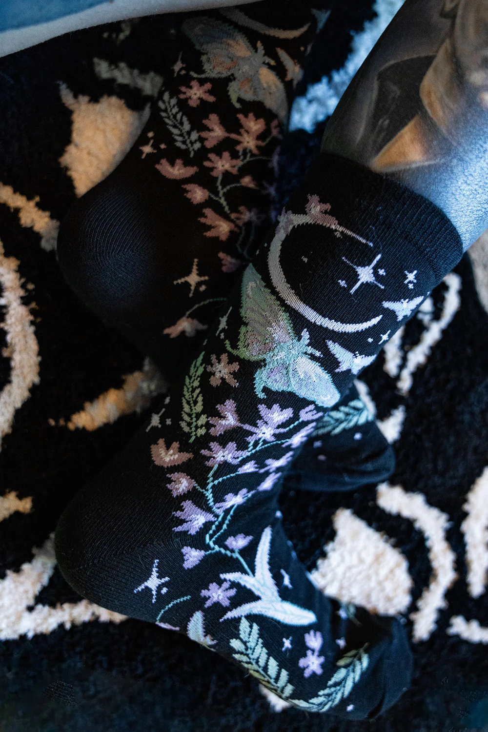 Moonpetal Luna Moth Socks - Image 4
