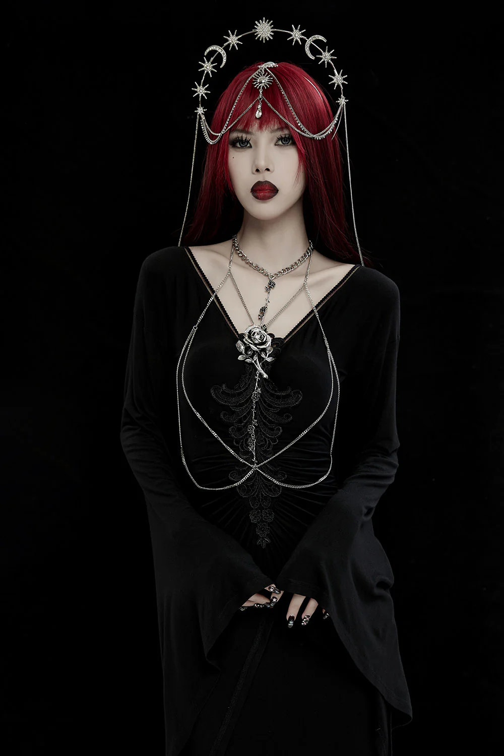 Moonshadow Halo Headdress