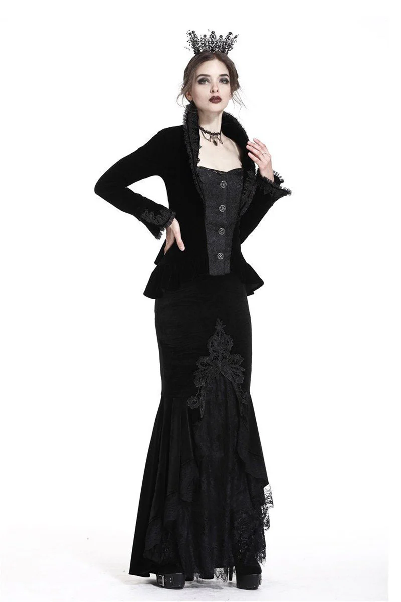 Morbid Mermaid Maxi Skirt - Image 4