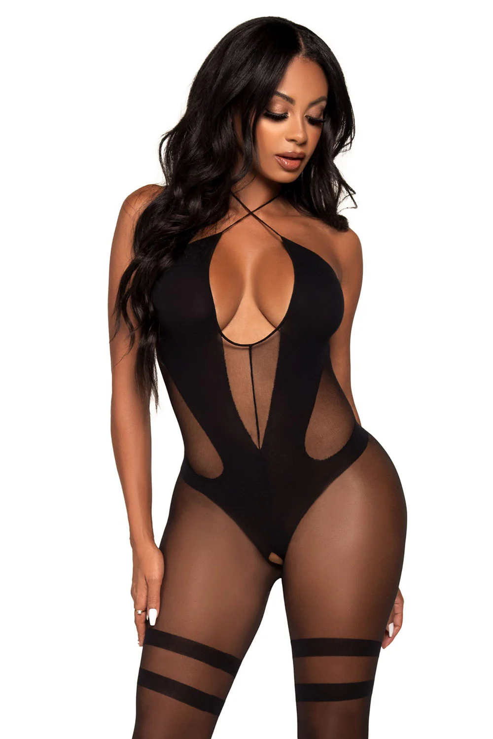 Morbid Mesh Full Bodysuit - Image 5