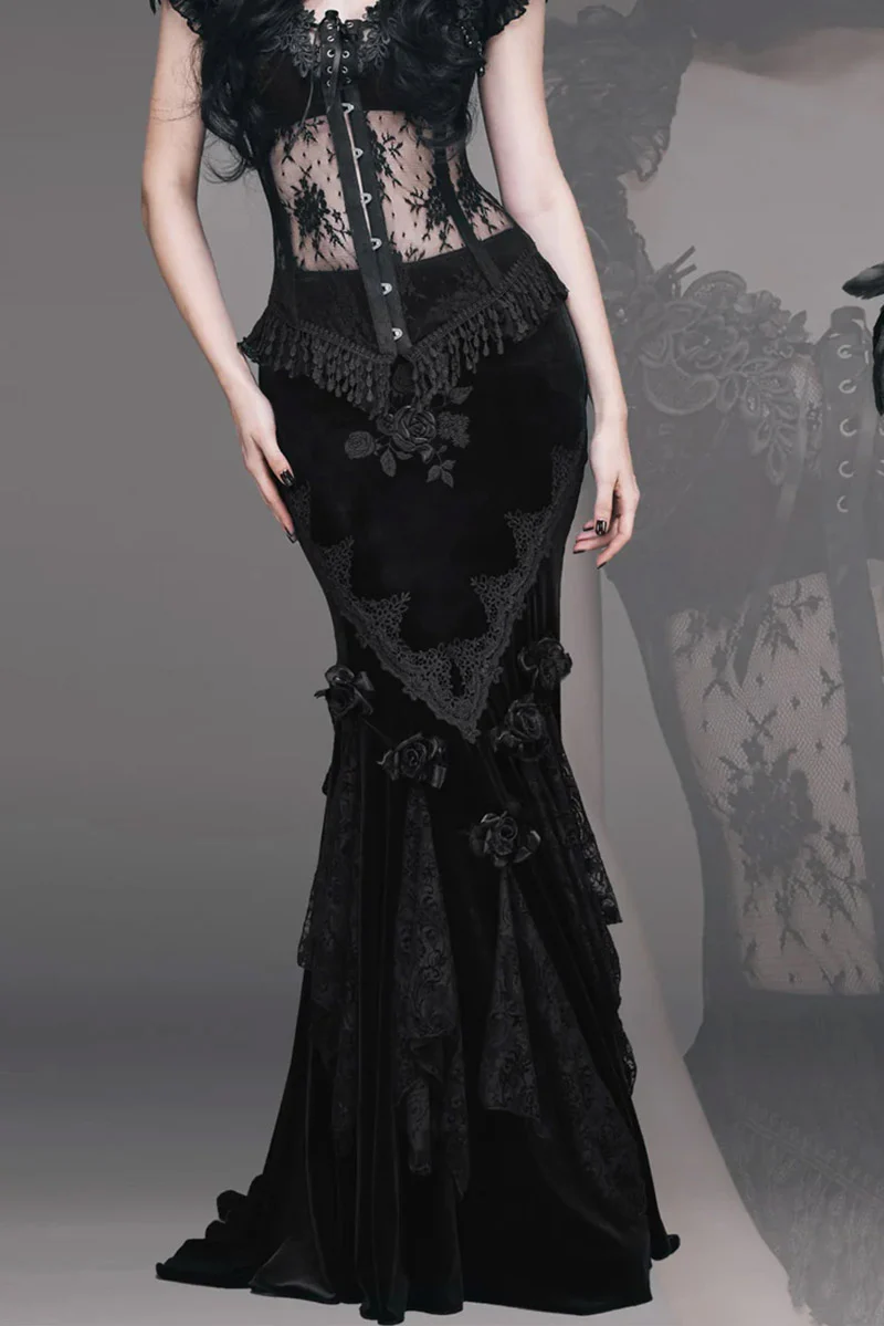 Morbida Mermaid Maxi Skirt - Image 7