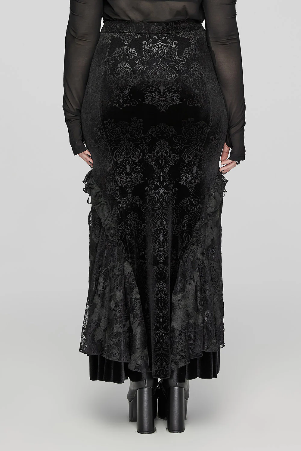 Morbidden Mermaid Maxi Skirt - Image 5