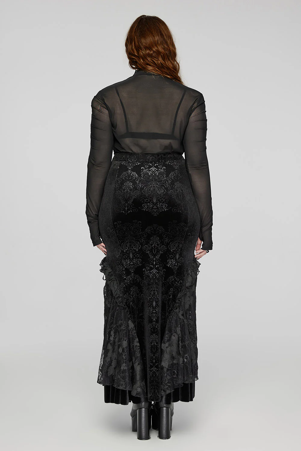 Morbidden Mermaid Maxi Skirt - Image 7