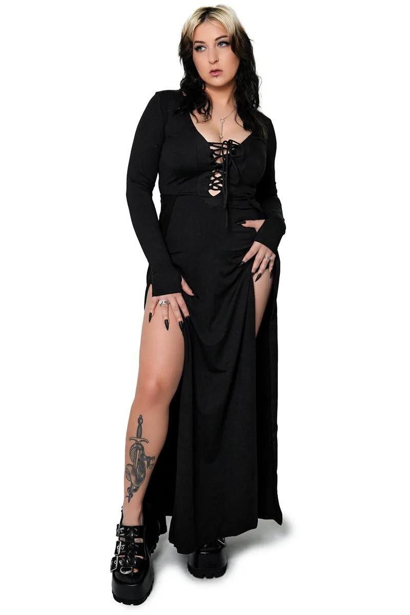 Morticia Maxi Dress - Image 10
