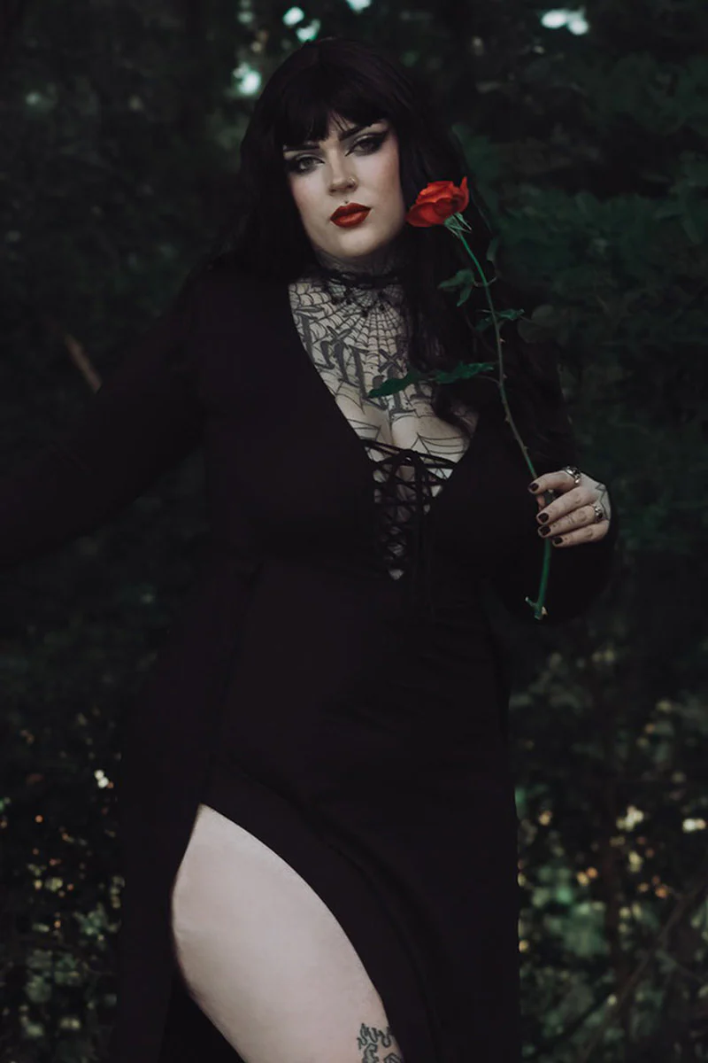 Morticia Maxi Dress - Image 3