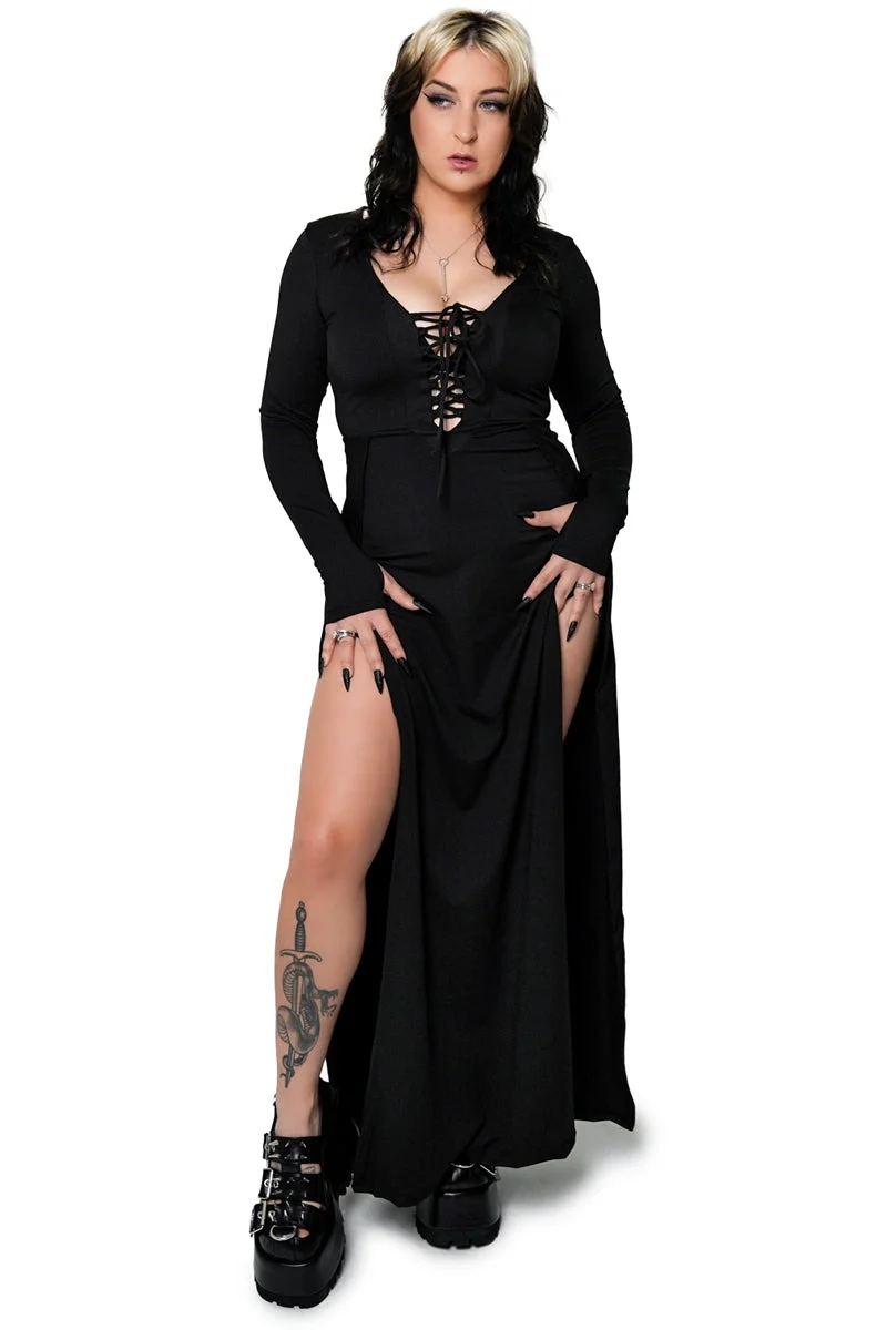 Morticia Maxi Dress - Image 8