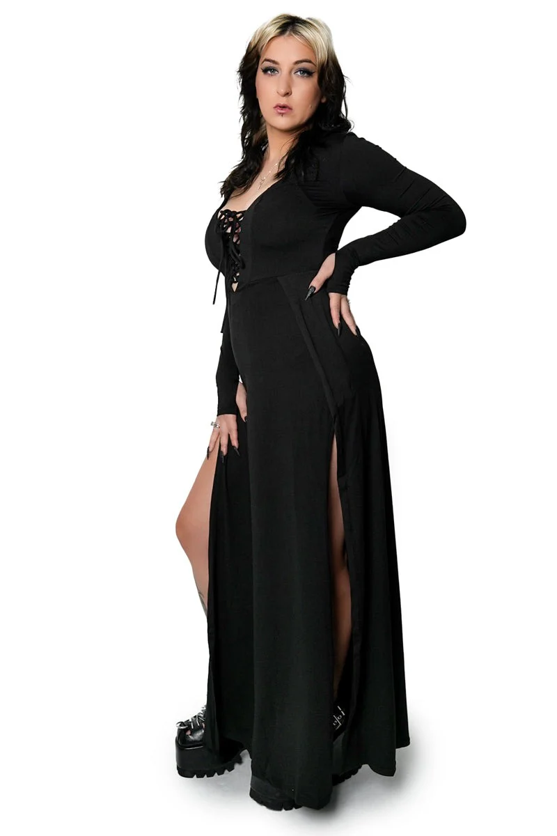 Morticia Maxi Dress - Image 9