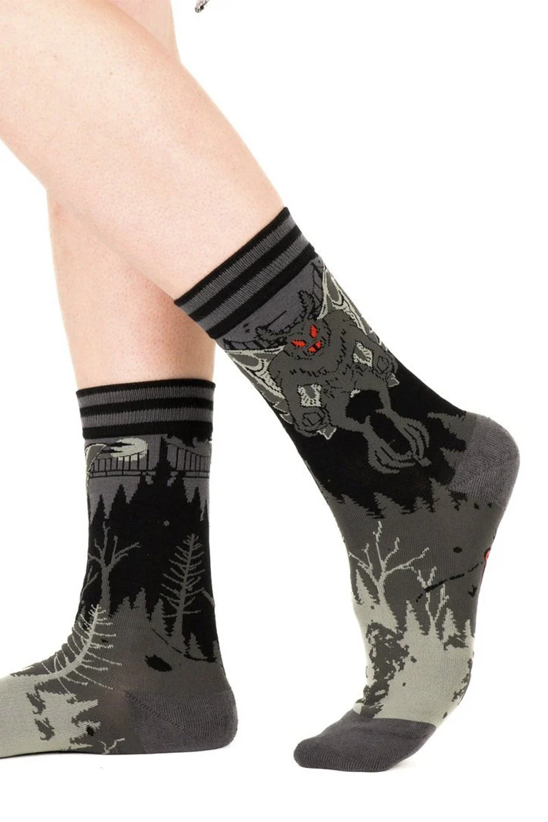 Mothman Crew Socks - Image 4