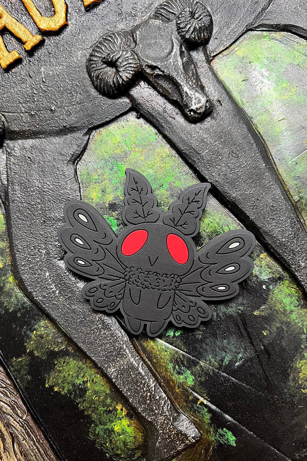 Mothman Rubber Magnet - Image 7