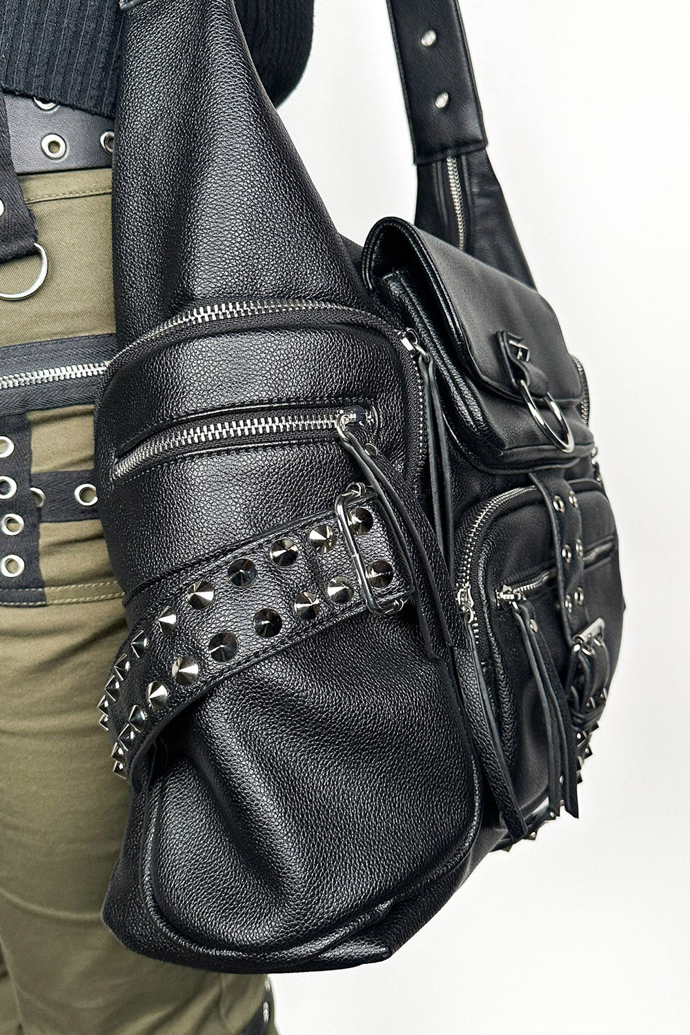 Moto Utility Slouch Bag - Image 3