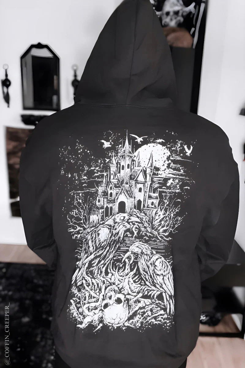 Murder of Crows Hoodie - Image 7
