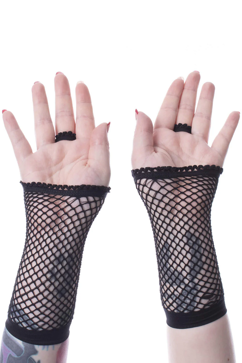 Nattie Mesh Gloves [BLACK] - Image 2
