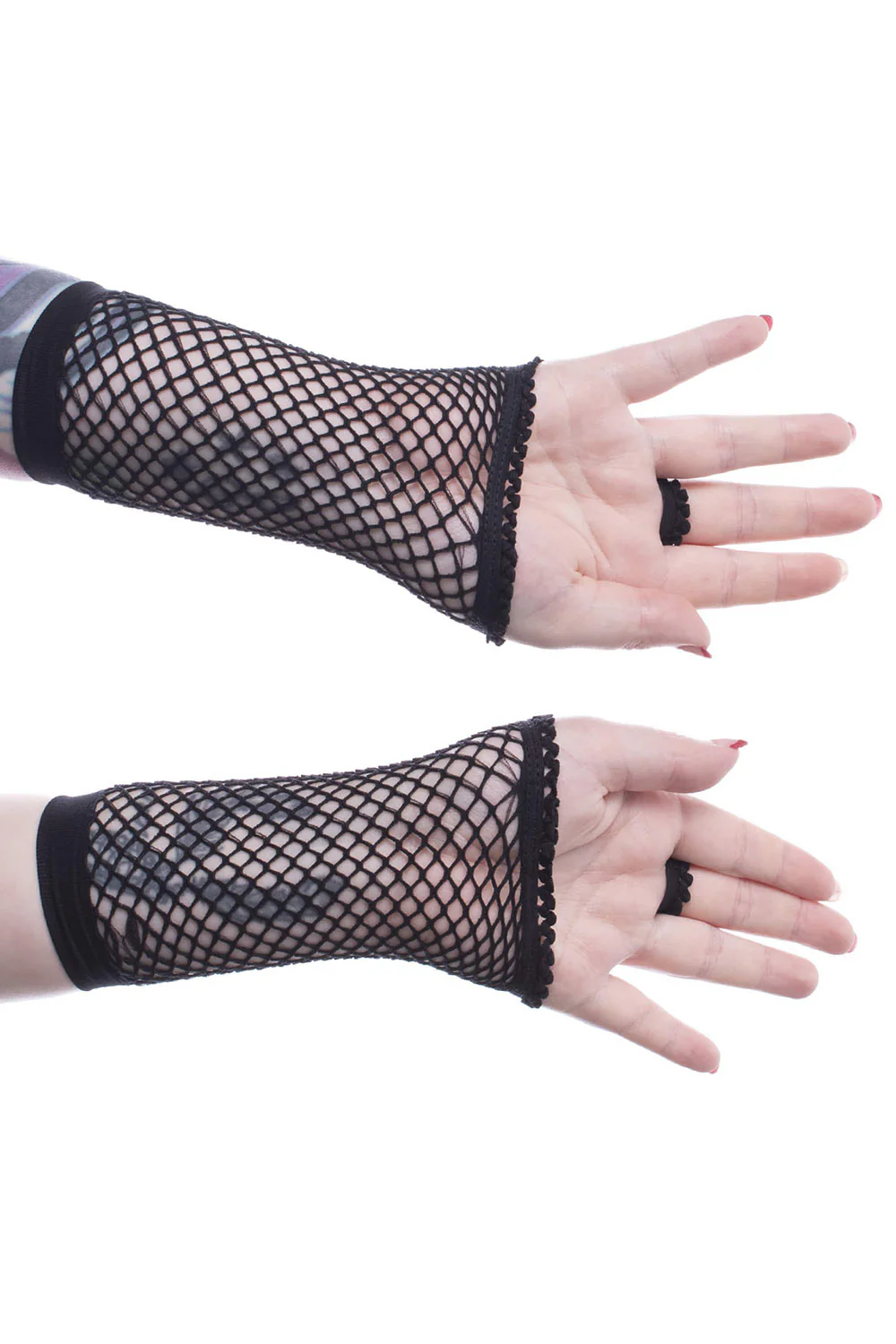 Nattie Mesh Gloves [BLACK] - Image 4