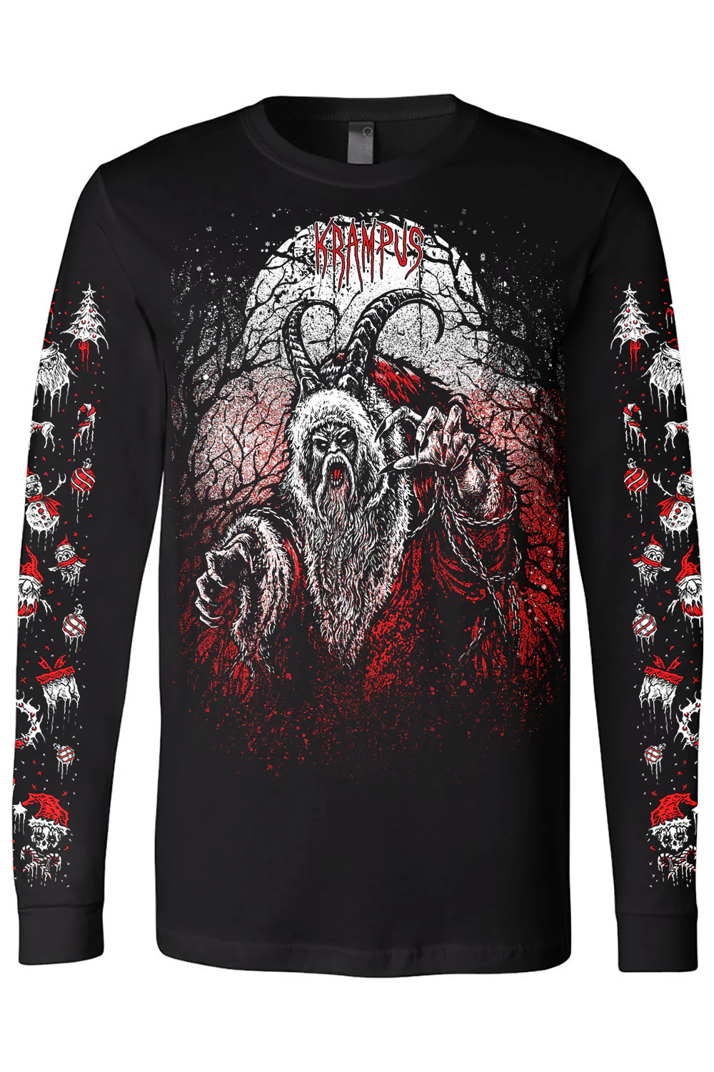 Naughty List Krampus Tee [Multiple Styles Available] - Image 2