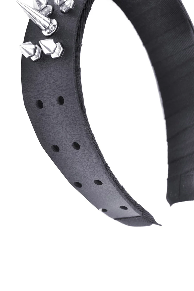 Necro Punk Spike Headband - Image 7