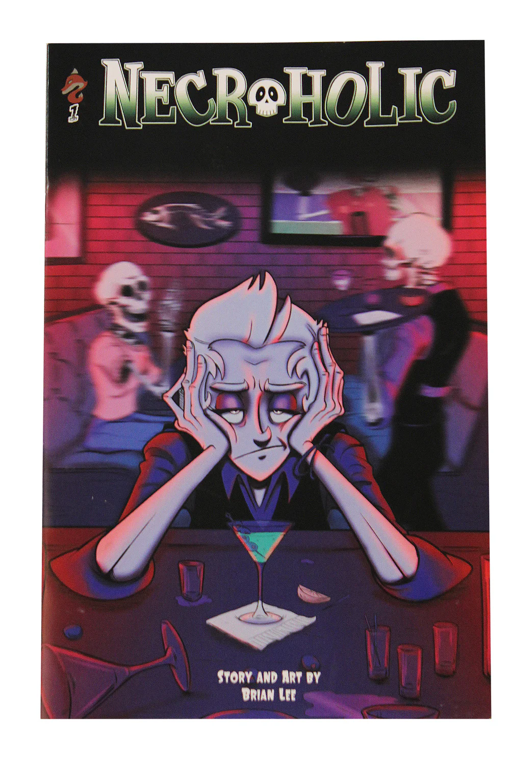 Necroholic Comic Book #1 [Signed by Author]