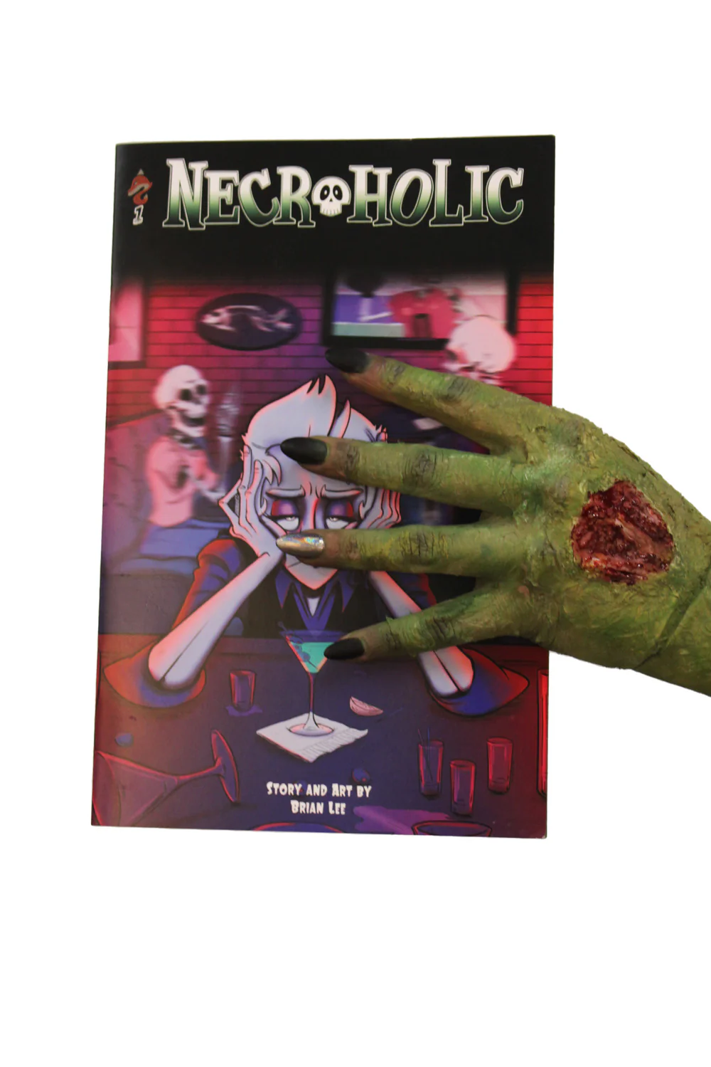 Necroholic Comic Book #1 [Signed by Author] - Image 5