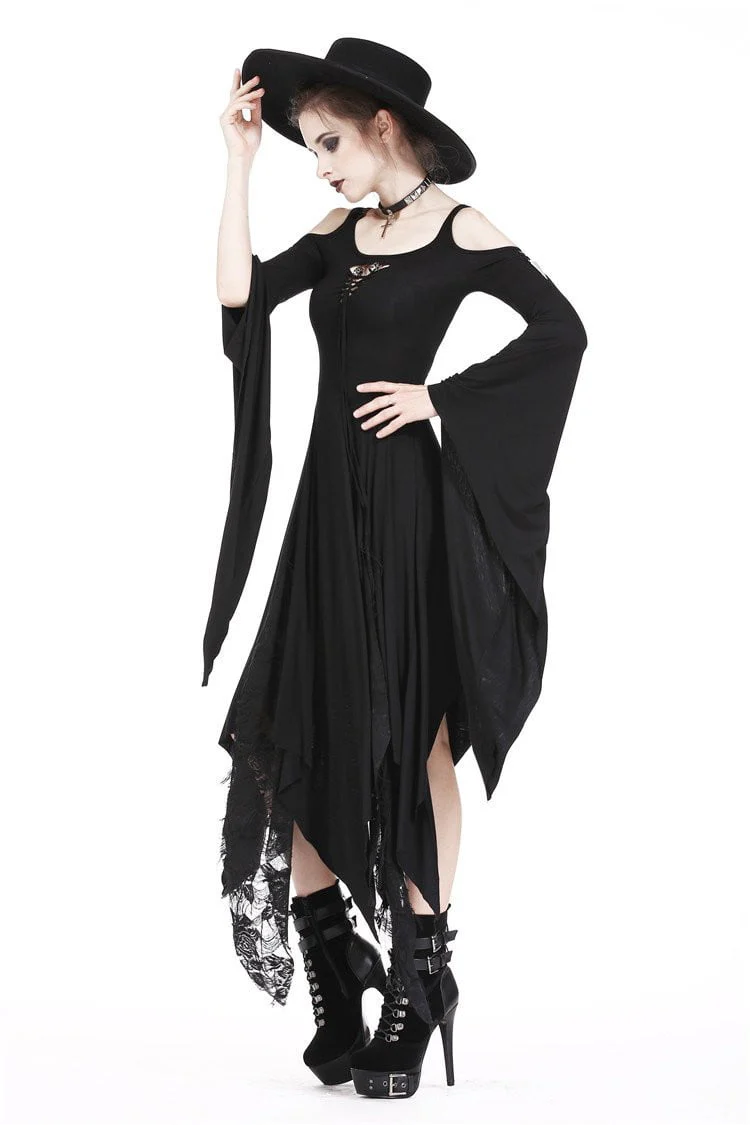 Necromancer Knitted Long Dress - Image 4