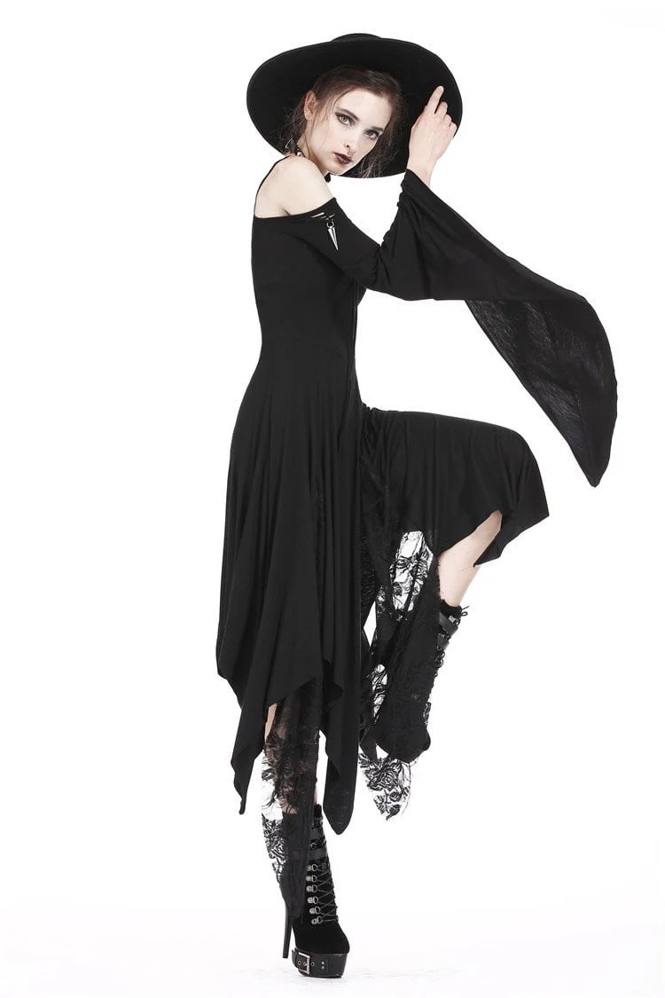 Necromancer Knitted Long Dress - Image 5