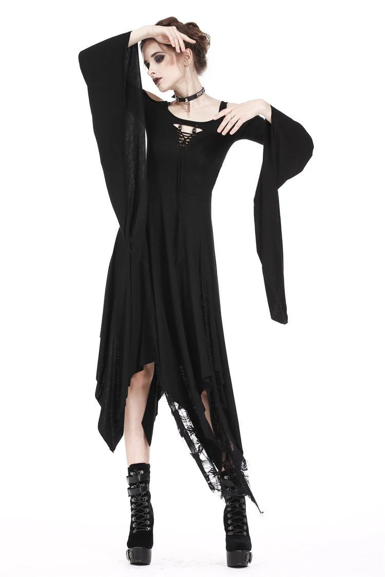 Necromancer Knitted Long Dress - Image 8