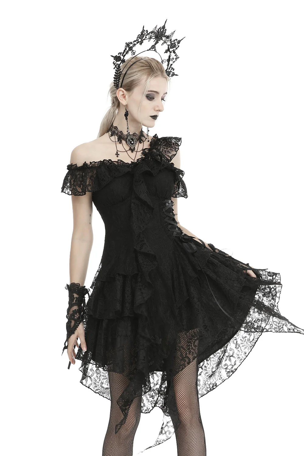Nevermore Layered Mini Dress