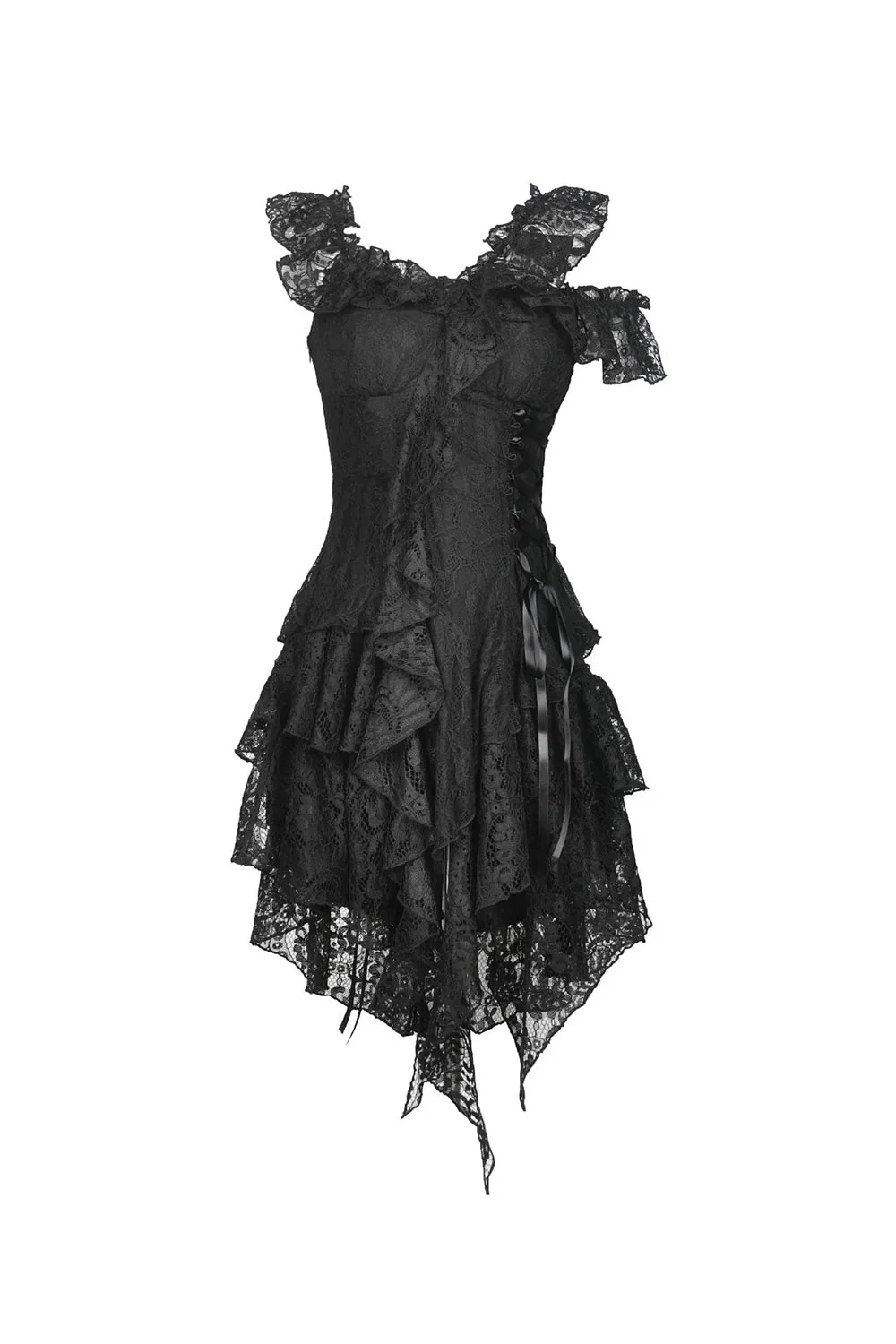 Nevermore Layered Mini Dress - Image 5