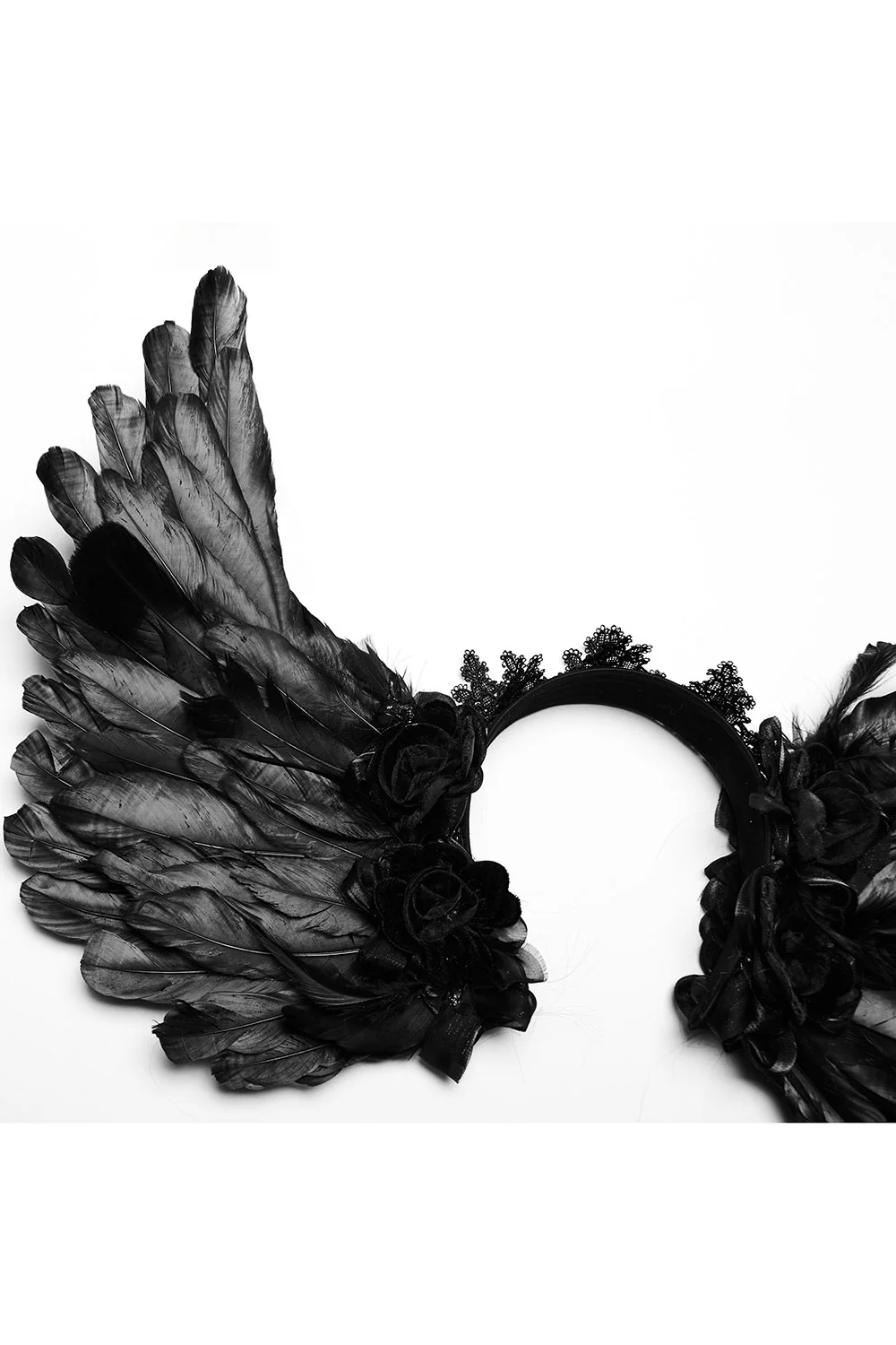 Nevermore Raven Feather Headdress - Image 7