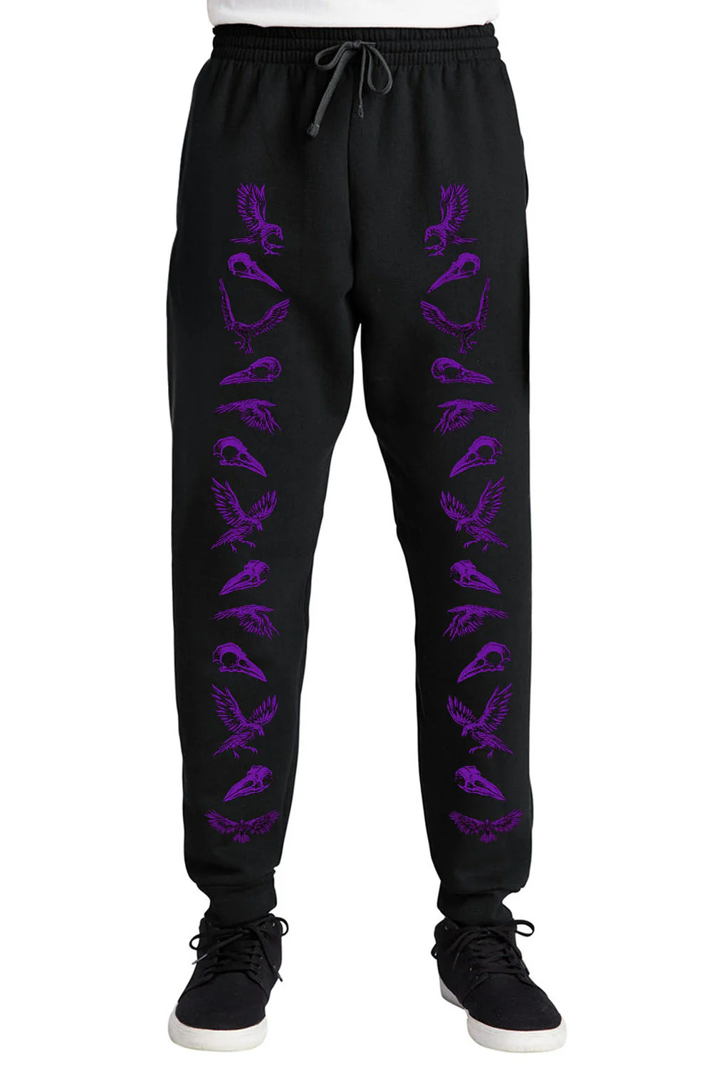 Nevermore Raven Joggers [PURPLE] - Image 5