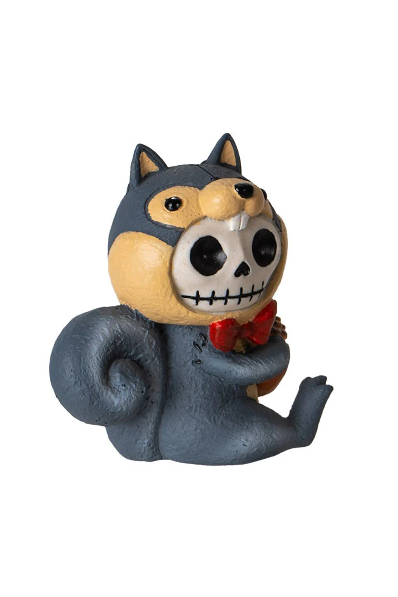 Nibbles the Spooky Squirrel Statue - Image 2