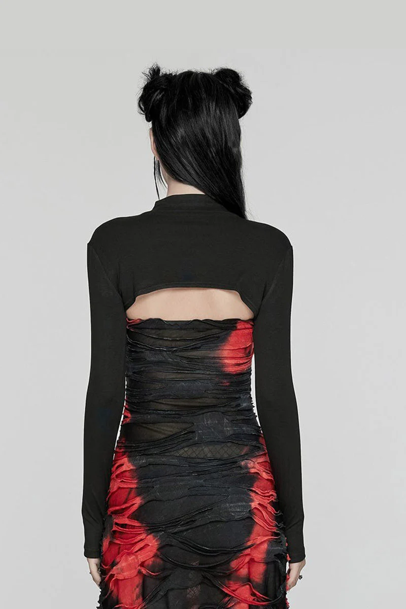 Night Ash Long Sleeve Shrug - Image 6