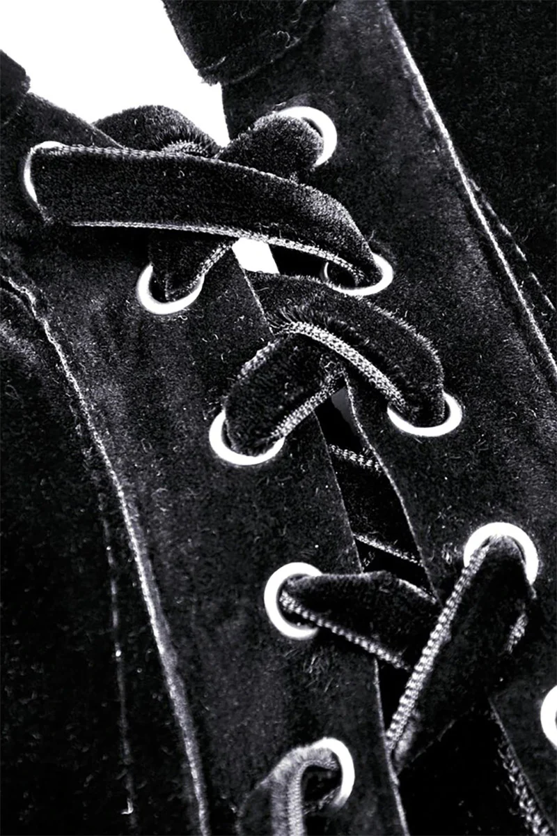 Night Creature Velvet Cat Cape - Image 8