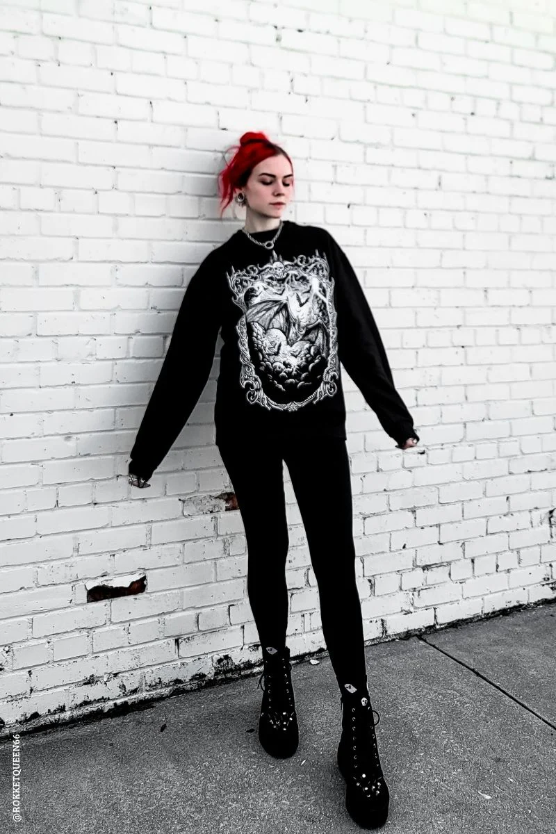 Night Flight Bat Sweatshirt - Image 7