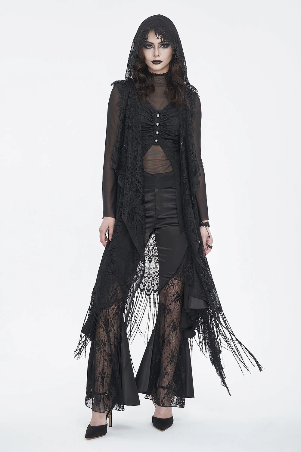 Night Majesty Lace Duster - Image 3