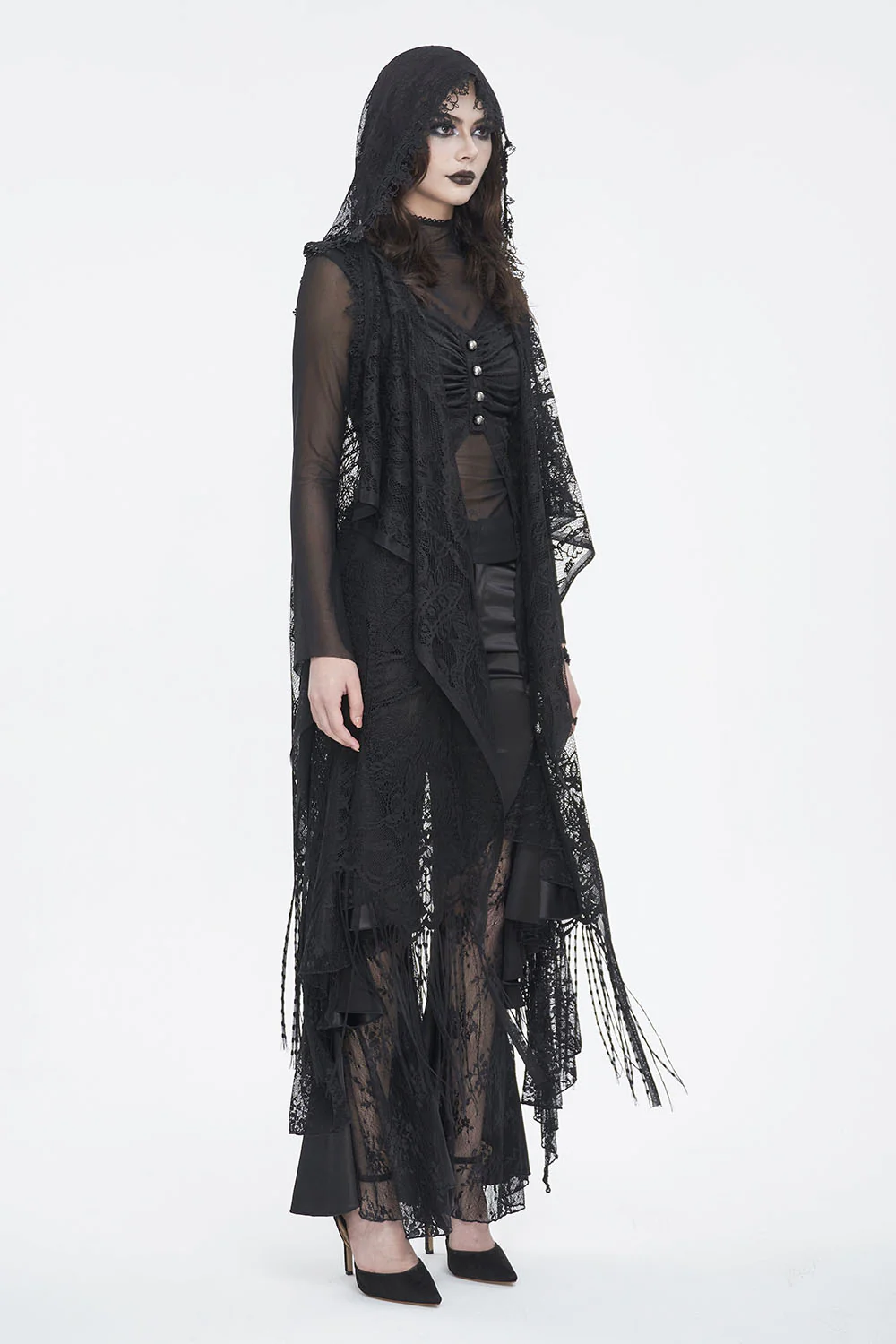 Night Majesty Lace Duster - Image 4