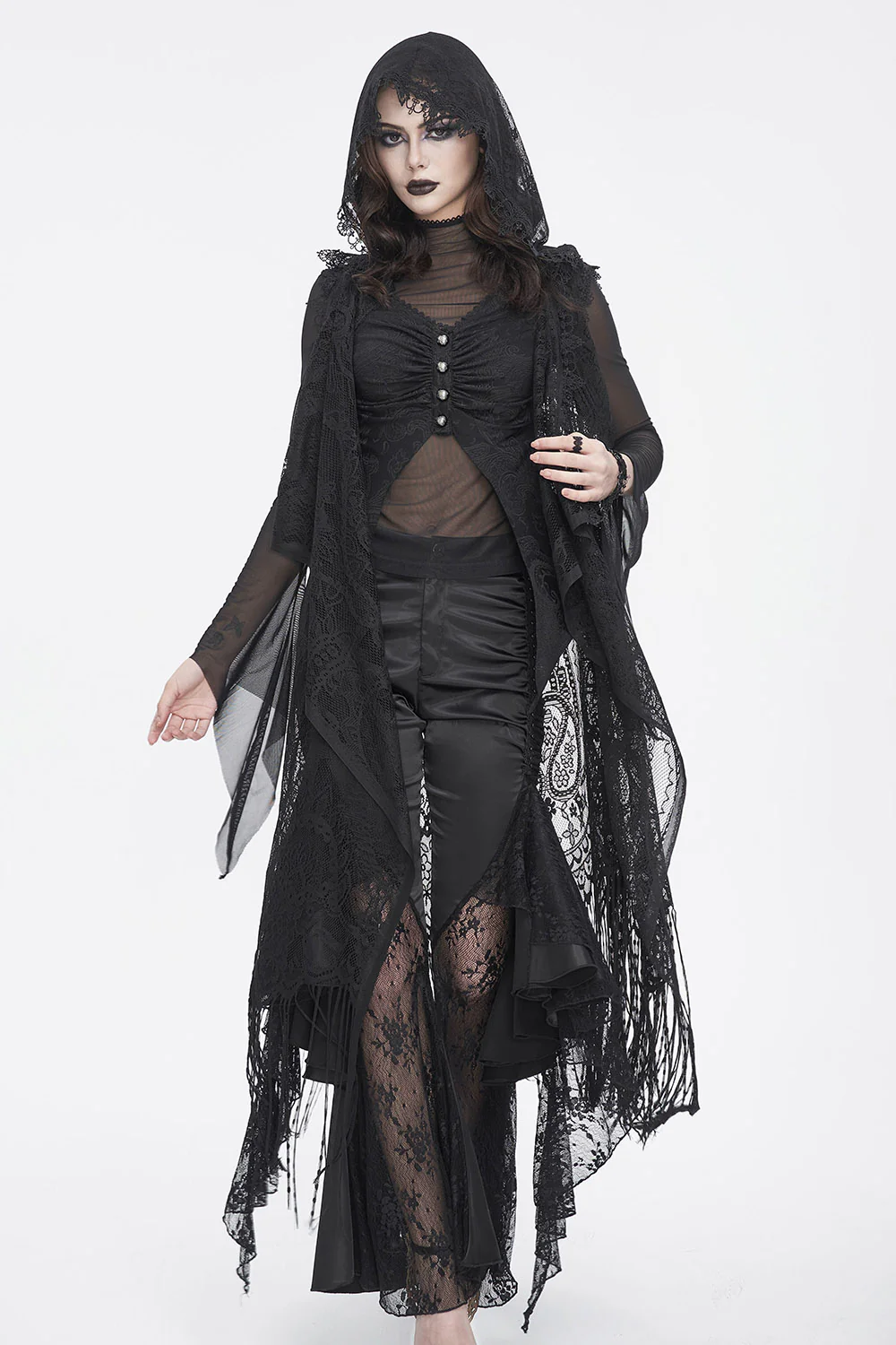 Night Majesty Lace Duster - Image 7
