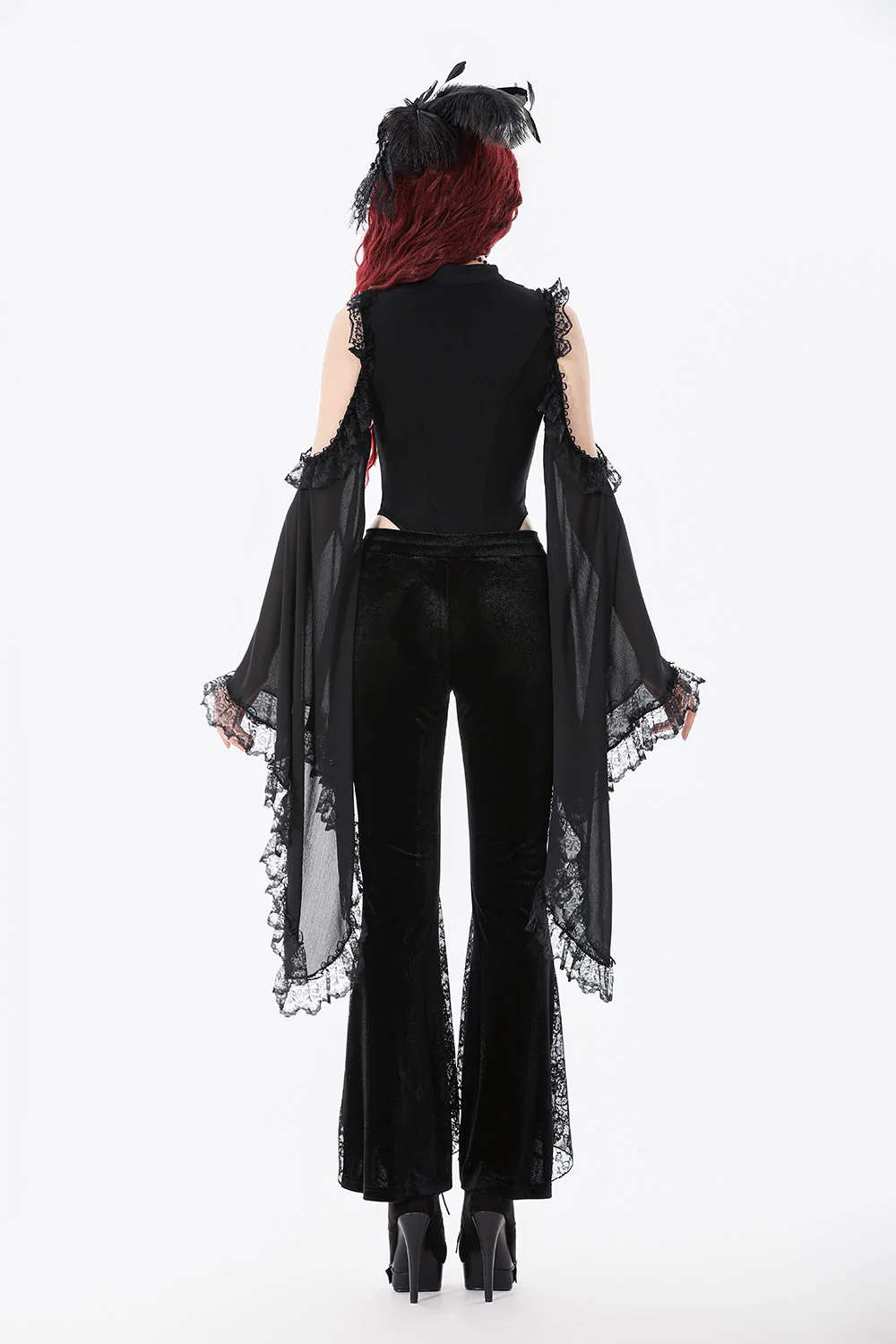 Nightbloom Embroidered Lace Pants - Image 5