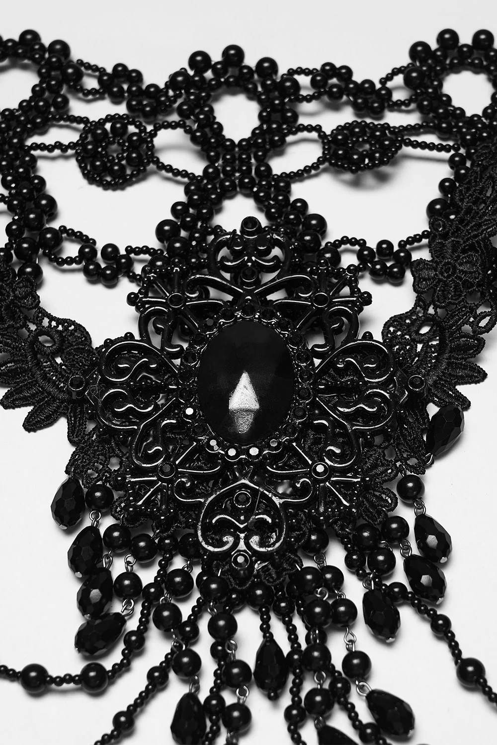 Nightflower Beaded Necklace Harness - Image 11