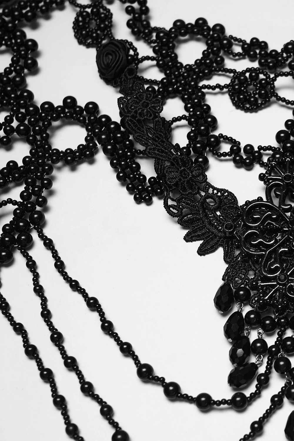 Nightflower Beaded Necklace Harness - Image 12