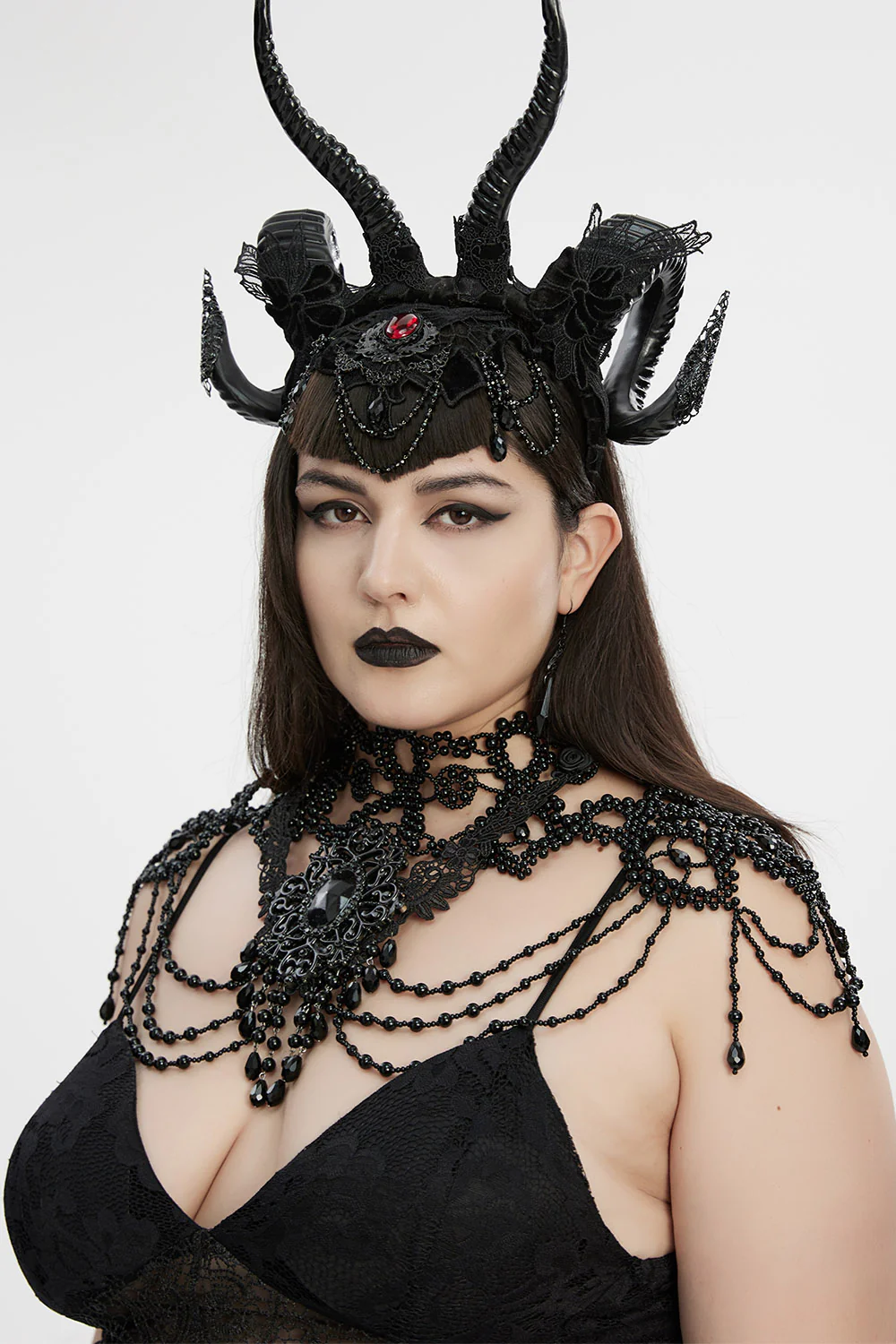 Nightflower Beaded Necklace Harness - Image 4