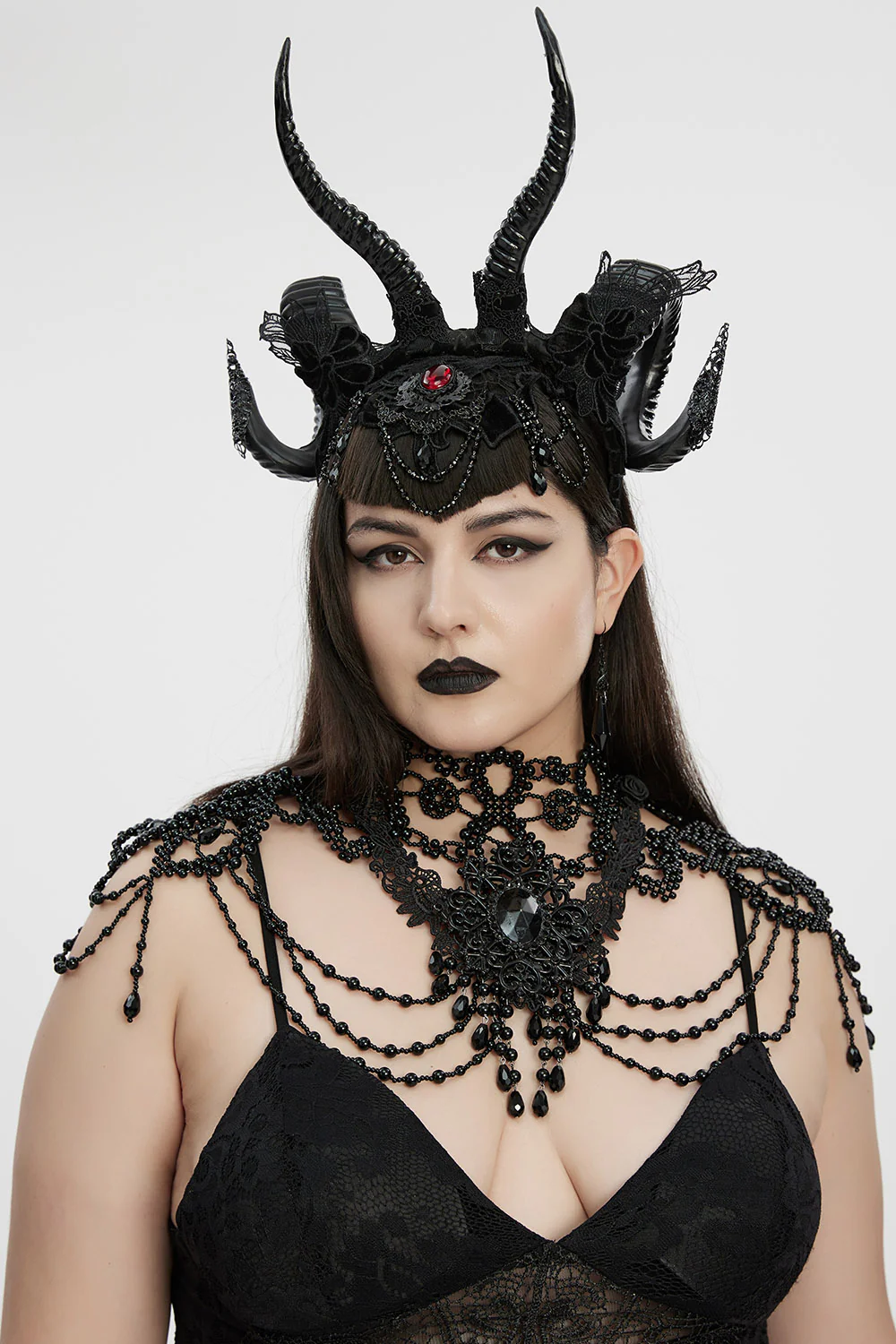 Nightflower Beaded Necklace Harness - Image 5