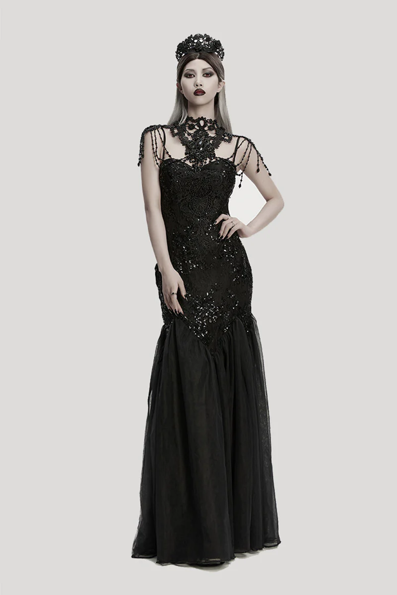Nightflower Beaded Necklace Harness - Image 6
