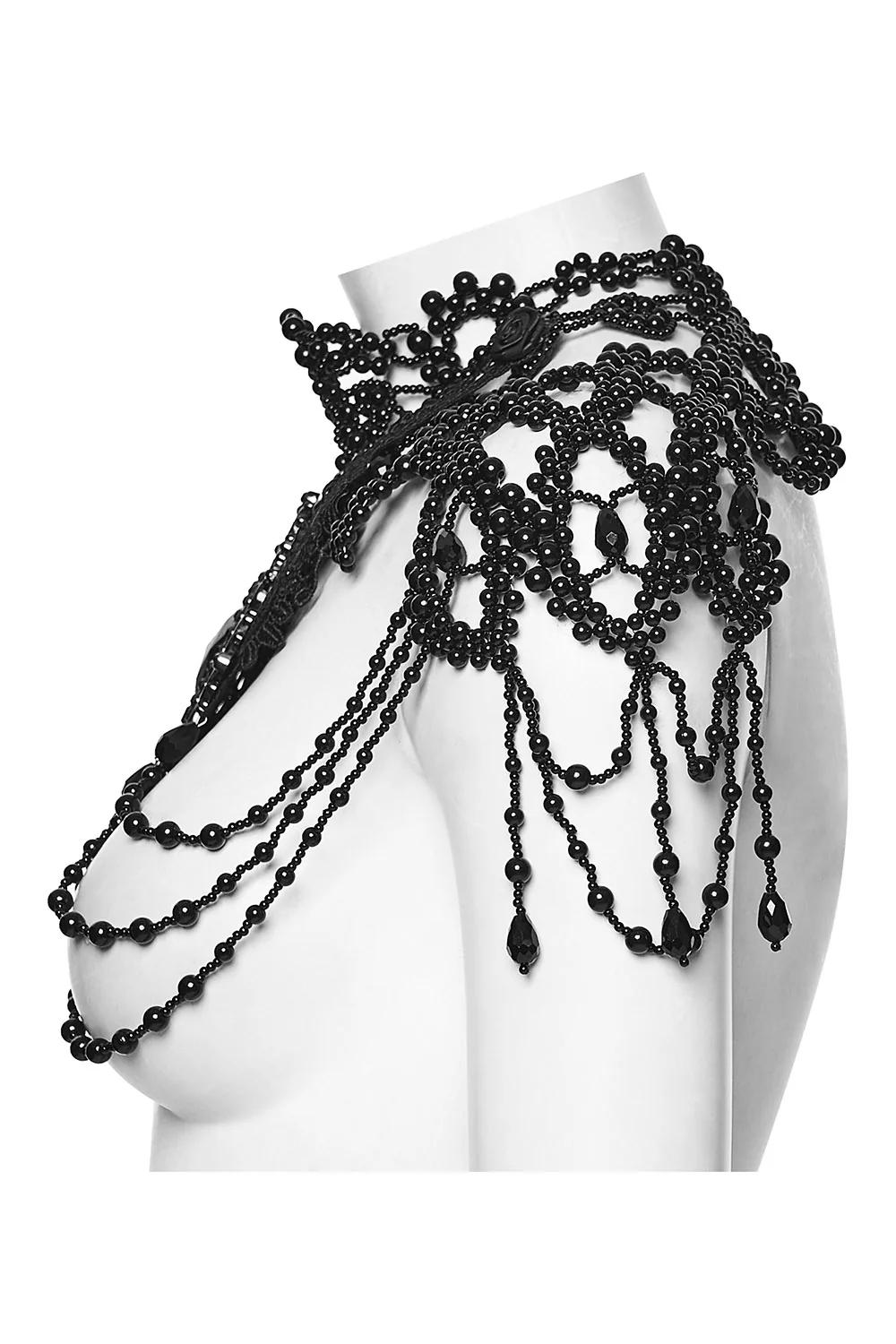 Nightflower Beaded Necklace Harness - Image 8