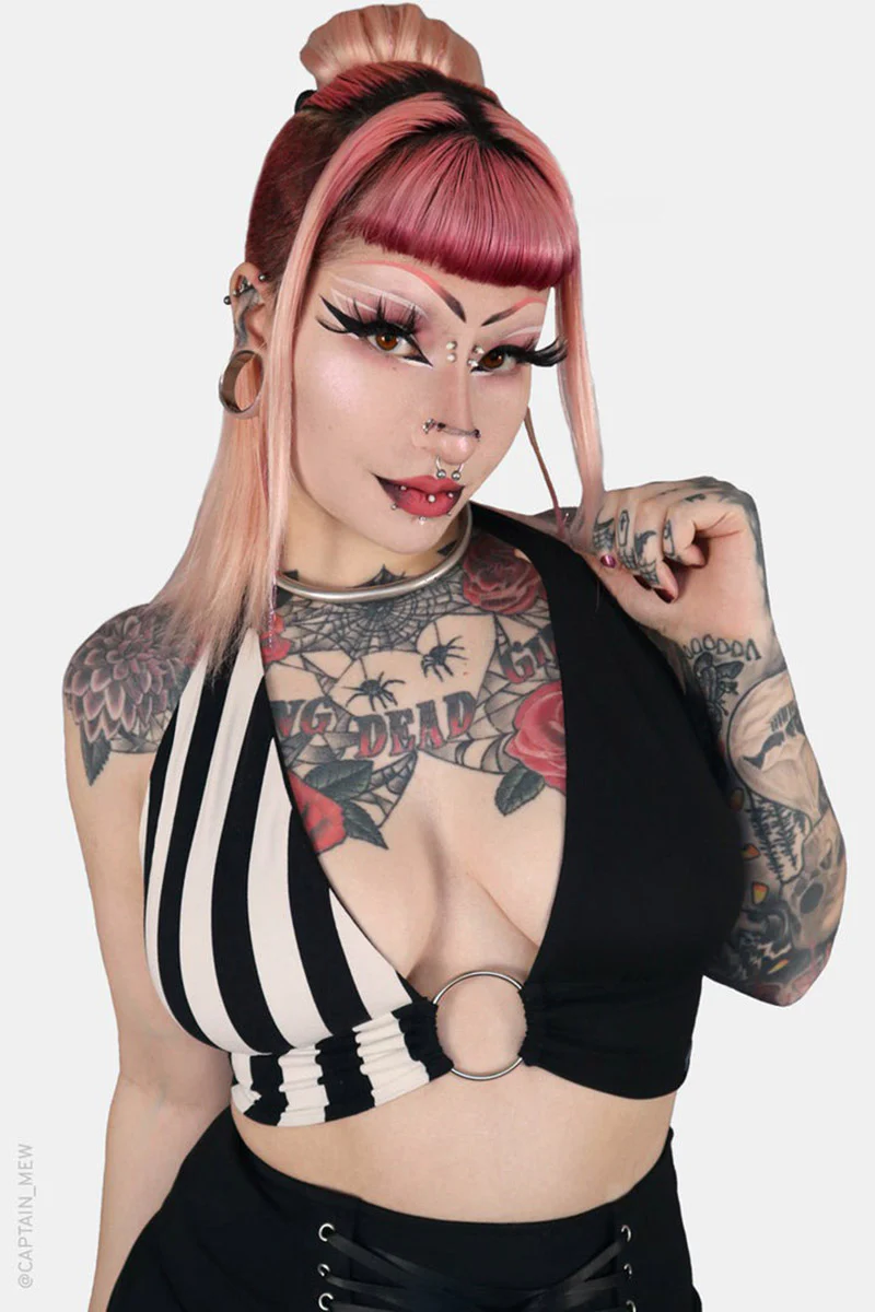 Nightmare O-Ring Halter Top - Image 4
