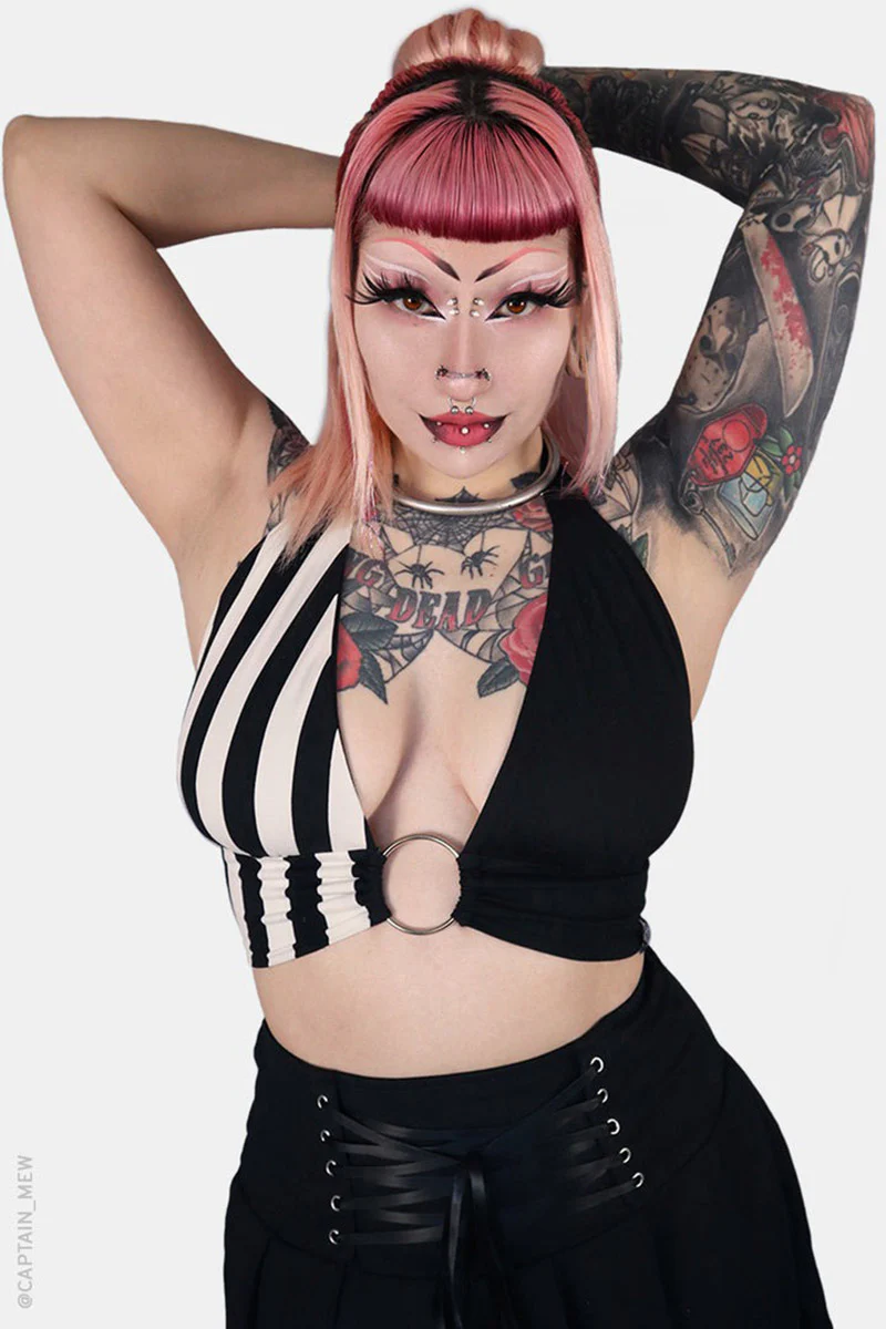 Nightmare O-Ring Halter Top - Image 5
