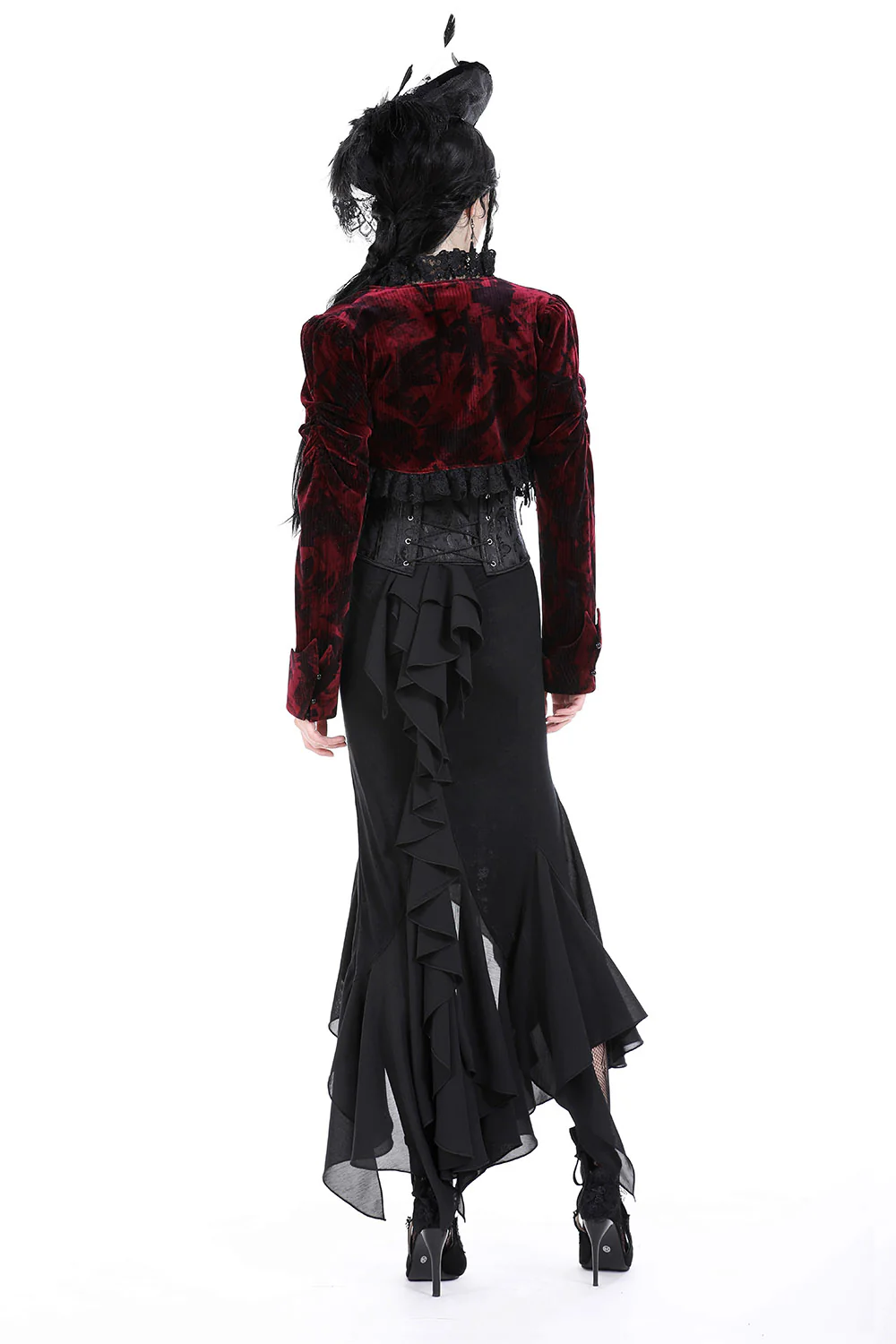 Nightshade Leg Slit Skirt - Image 5