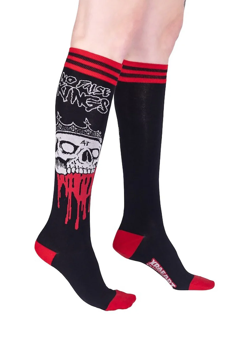No False Kings No Idol Gods Knee High Socks - Image 4