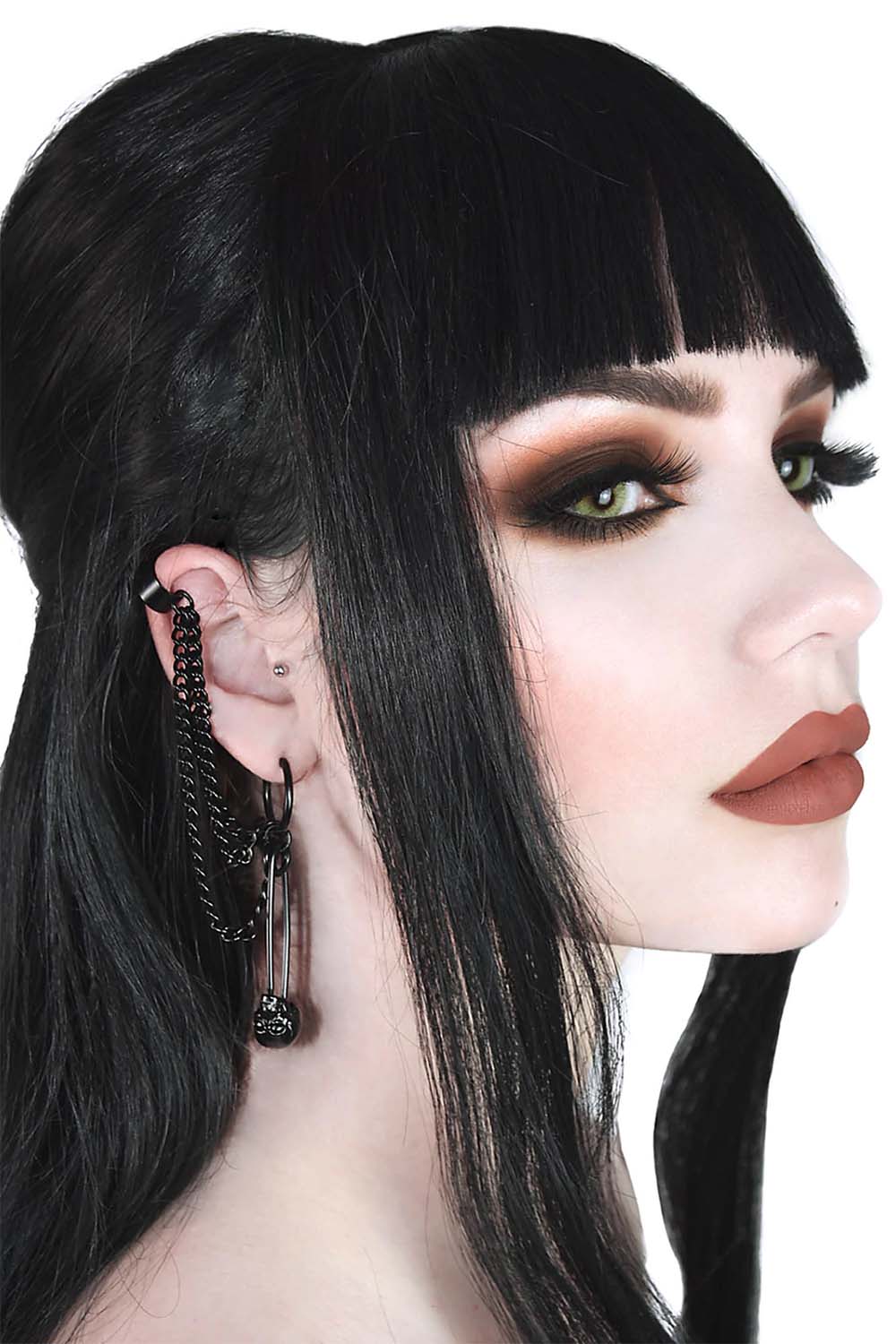 Noir Earrings [Black] - Image 2