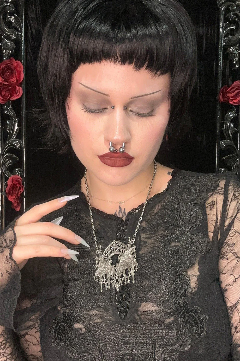 None Shall Pass Necklace - Image 6