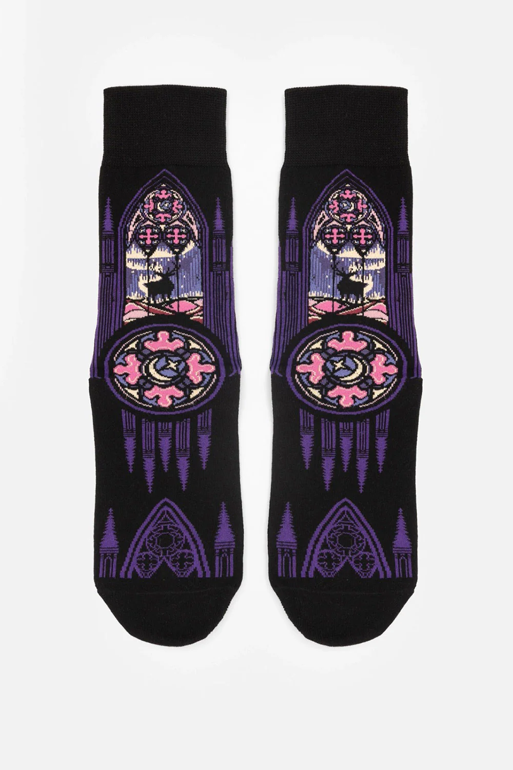 Northern Lights Jacquard Socks - Image 2
